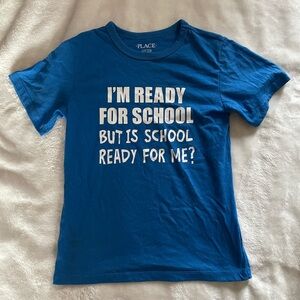 Place Blue Graphic Kids Tee